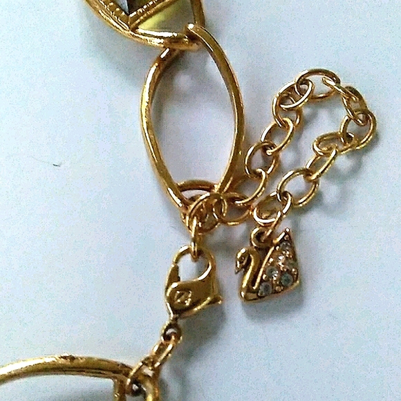 VHTF Swarovski REAL Gemstone Drop Station Çrystal - Picture 16 of 16